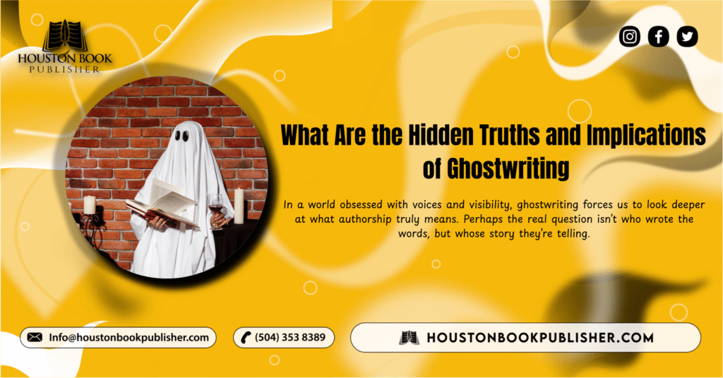 What Are the Hidden Truths and Implications of Ghostwriting