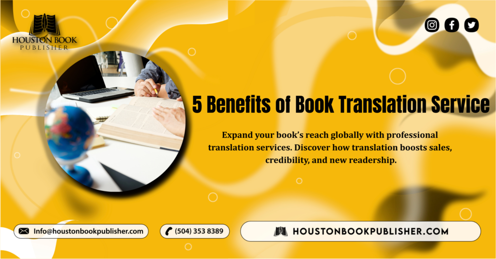 5 Benefits of Book Translation Service