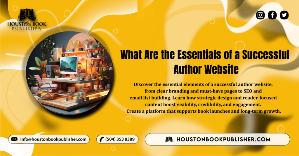 What Are the Essentials of a Successful Author Website