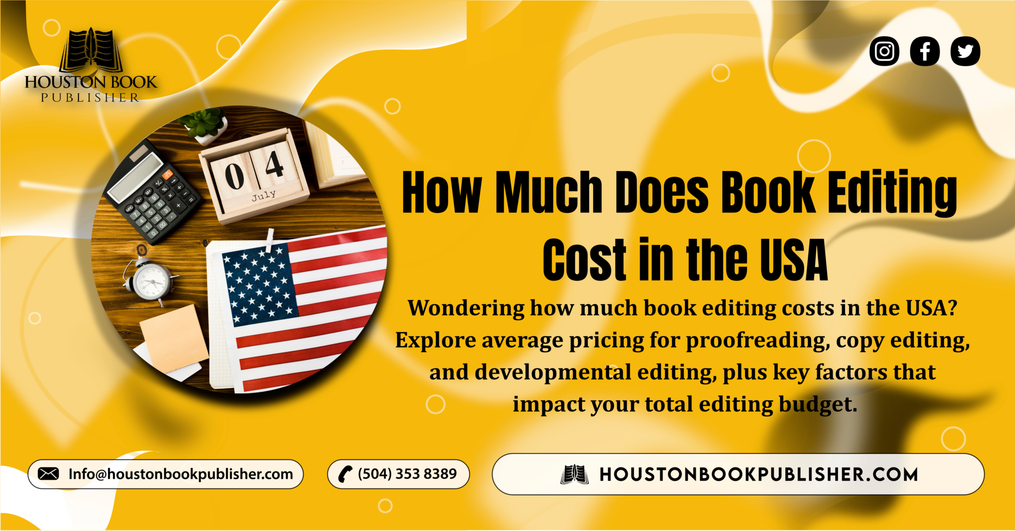 How Much Does Book Editing Cost in the USA