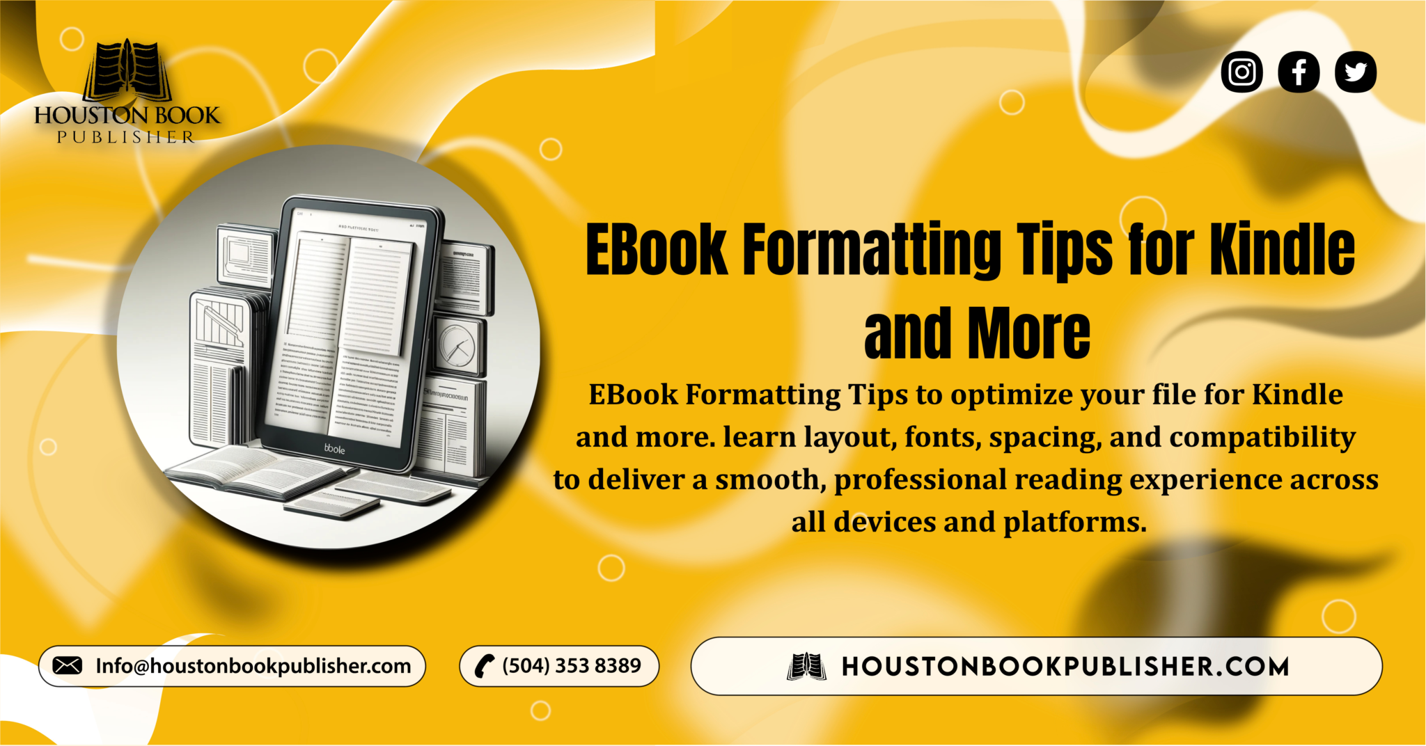 EBook Formatting Tips for Kindle and More