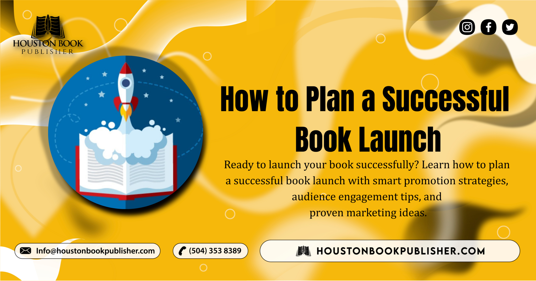 How to Plan a Successful Book Launch